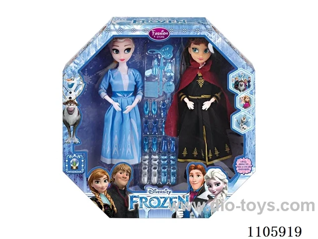 11 "knuckle Ice and Snow Barbie double + Blister random window box