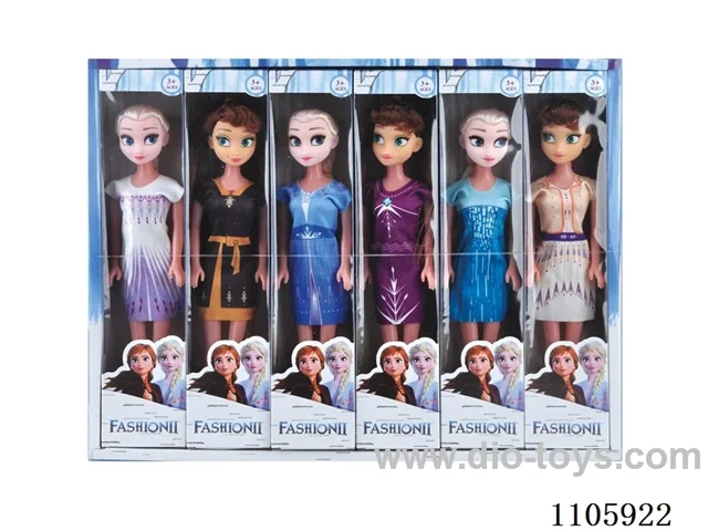 11 inch hollow ice and snow Barbie 12PCS display box