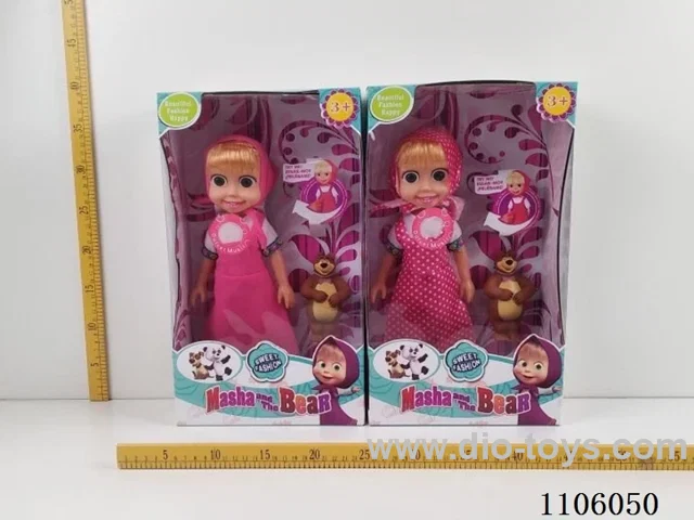 14 "empty body IC music and lights Martha and bear doll