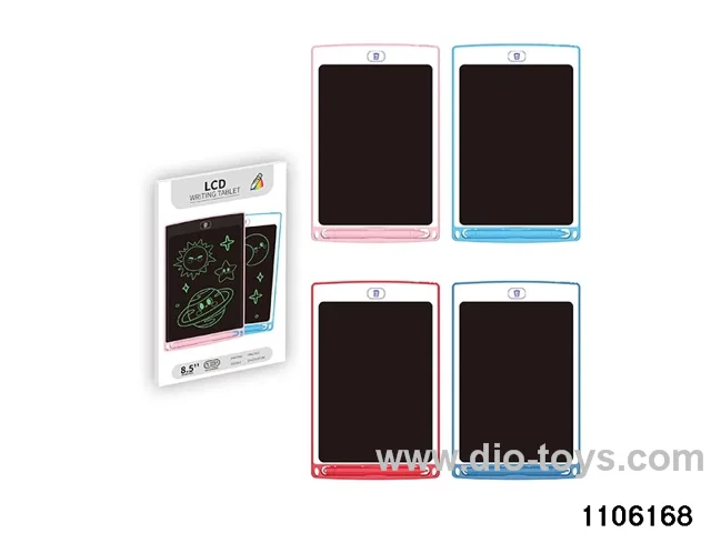 8.5 inch writing pad in color box