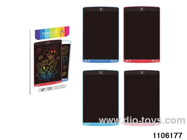 10 inch writing pad in color box