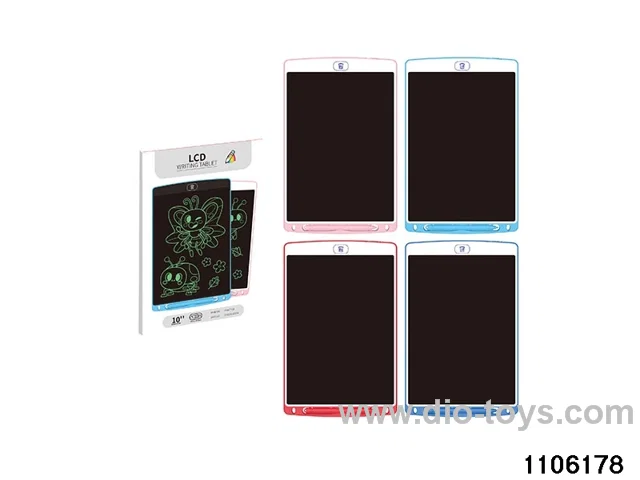 10 inch writing pad in color box