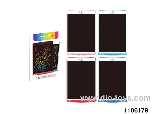 10 inch writing pad in color box