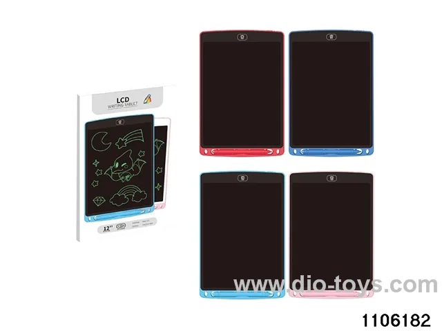 12 inch writing pad in color box