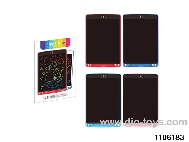 12 inch writing pad in color box