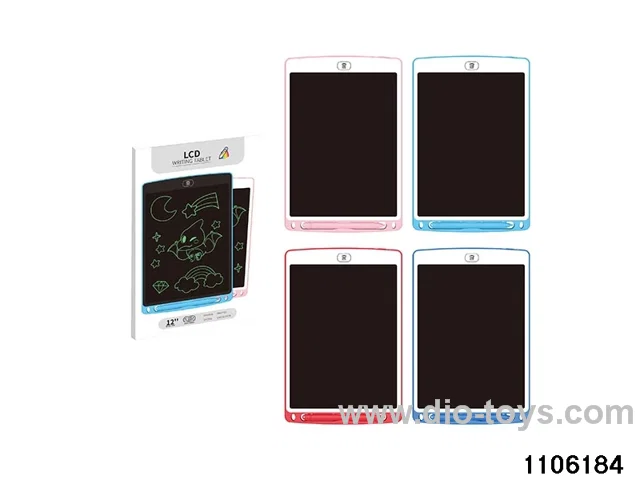 12 inch writing pad in color box