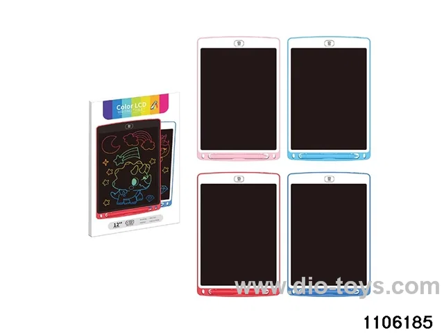 12 inch writing pad in color box