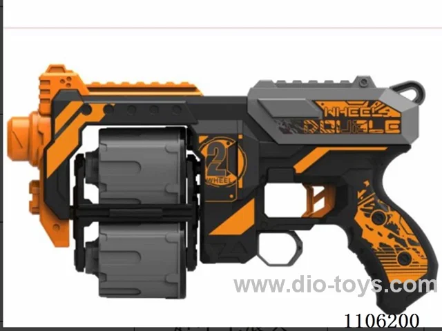 Soft gun (10 round heads & 10 suction cups)