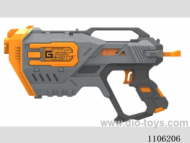 Soft gun (5 small bullets +5 large bullets)