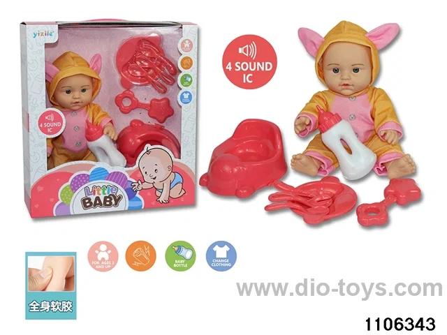 12 inch doll with ic in window box