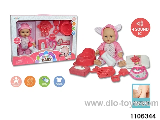 12 inch doll with ic in window box