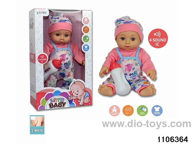 14 inch doll with ic in window box
