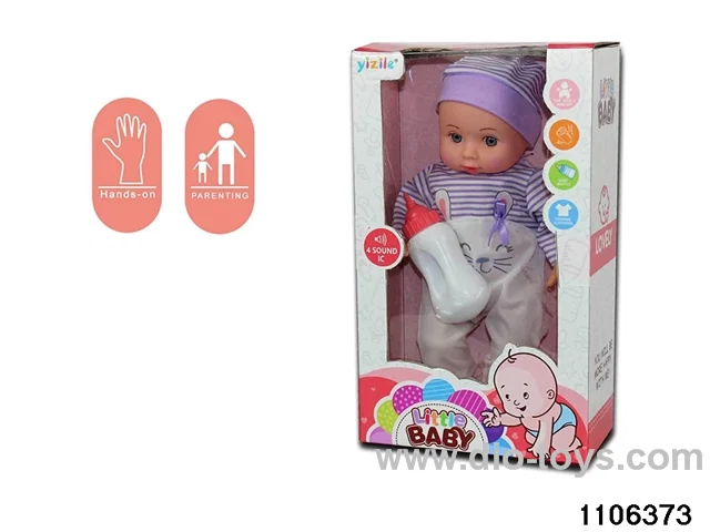 14 inch doll with ic in window box