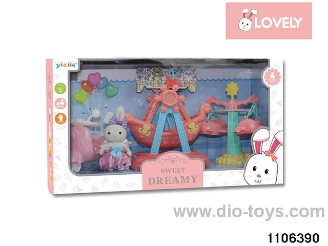 Play House Toys in window box