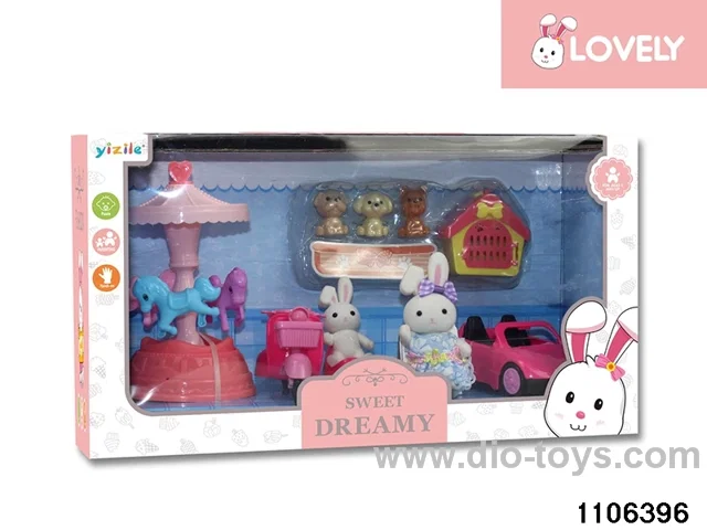 Play House Toys in window box