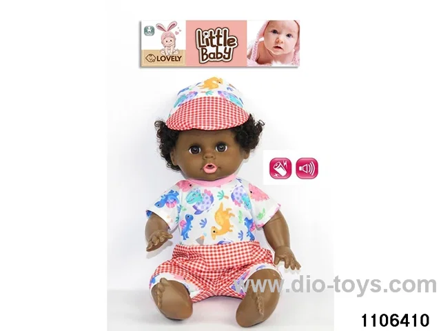 14 inch doll with ic in PP bag with header