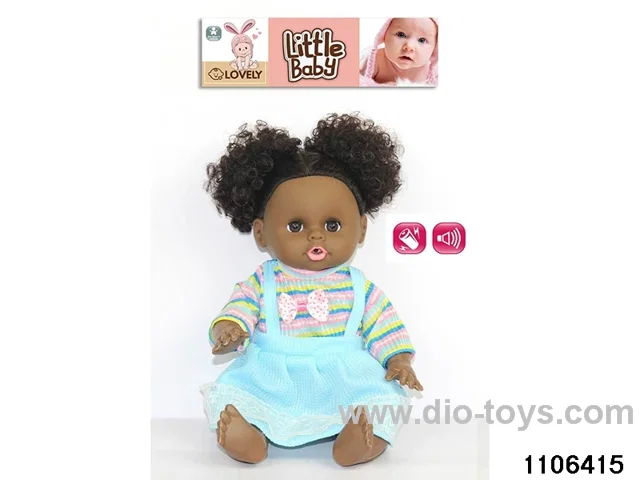 14 inch doll with ic in PP bag with header