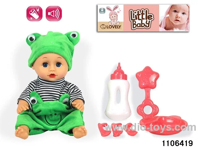 12 inch doll in PVC bag