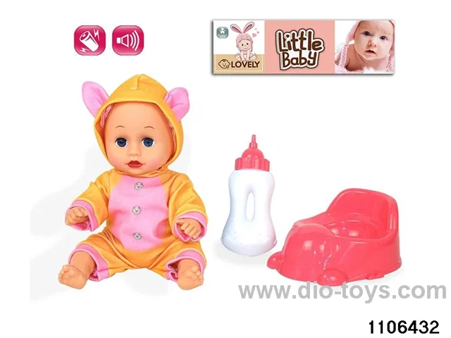 12 inch doll in PVC bag