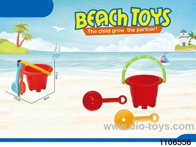 3pcs beach toy in Hangtag