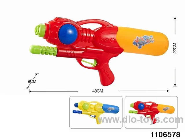 water gun in pe bag with header