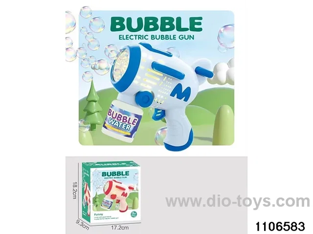 bubble gun in color box