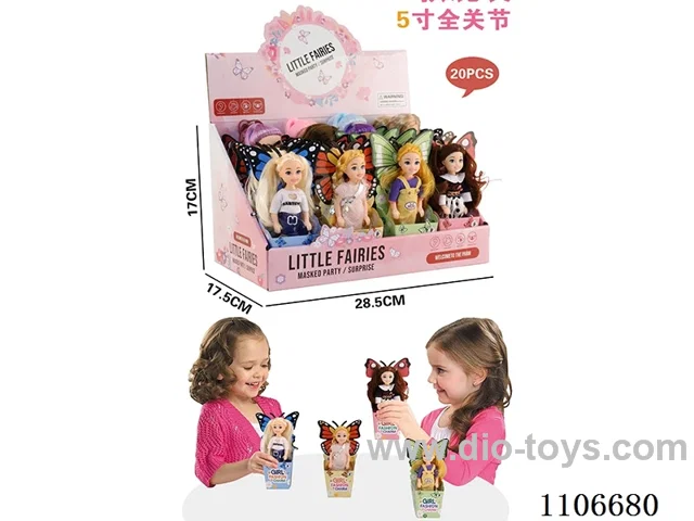 5 inch Live hand and foot small Kelly doll (4 mixed,20 pieces)