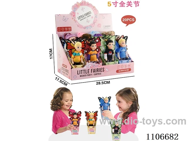 5 inch Live hand and foot small Kelly doll (4 mixed,20 pieces)