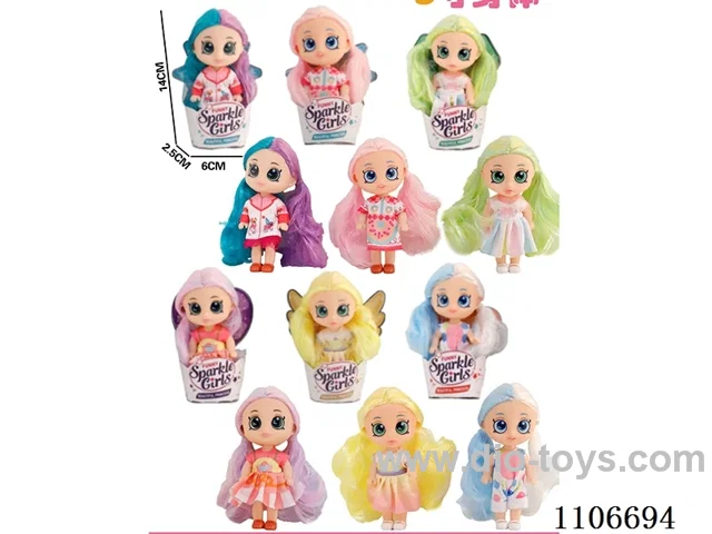 5 "Walking Hands and Feet Kendi Doll (6 mixed)