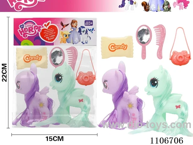 2 horses + accessories