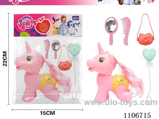 Climbing horse + accessories
