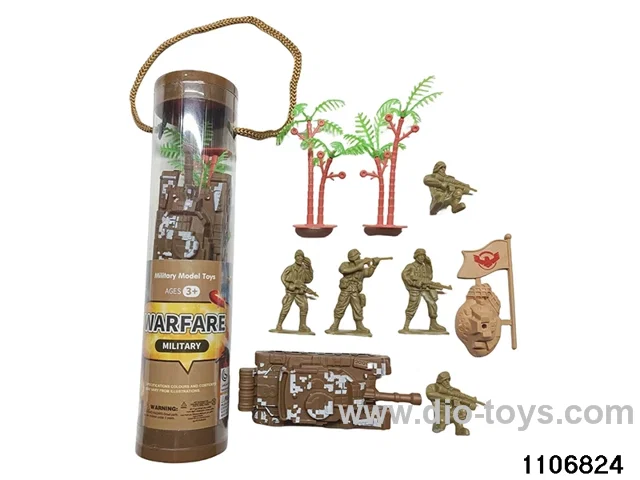 Military suits in PVC Tin