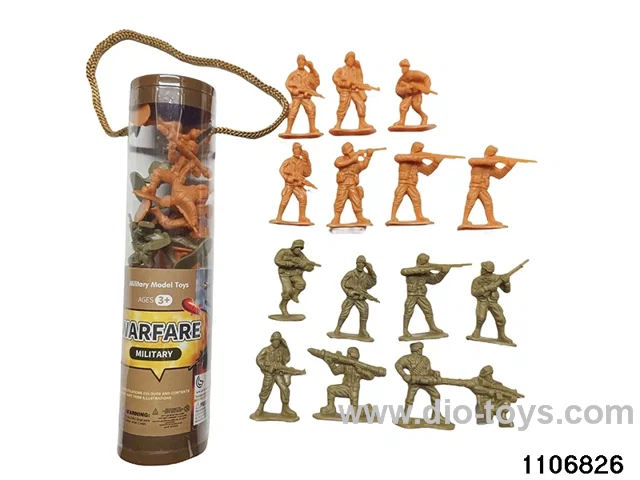 Military suits in PVC Tin