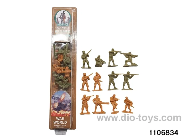 Military suits in Blister with insert