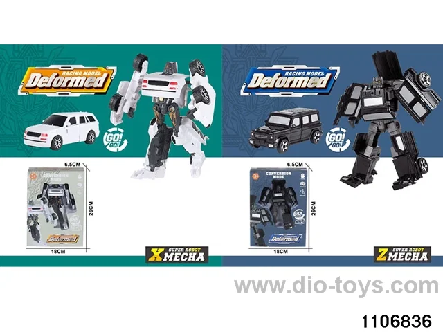 Transformer Robot in color box