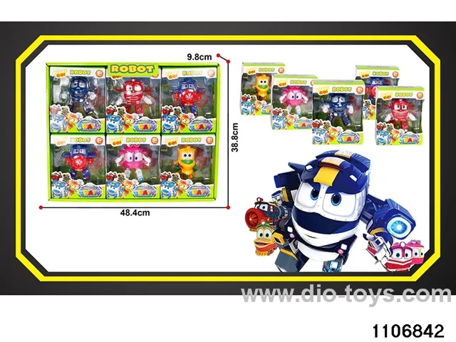 Transformer Trainman Set in color box