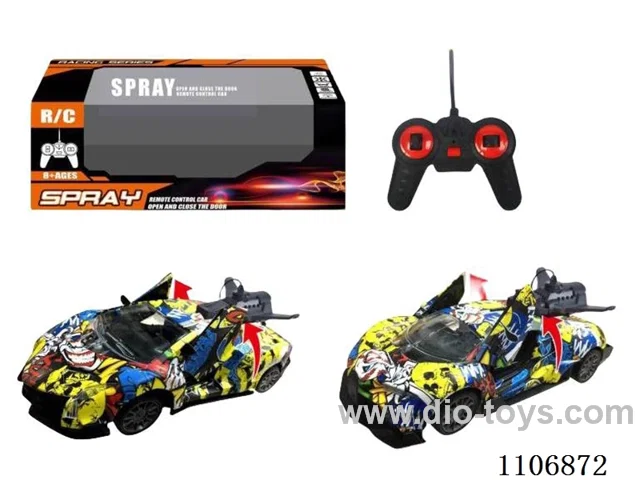 1:24 6ch rc car with spray not included battery