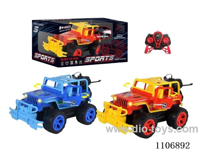 rc car with spray