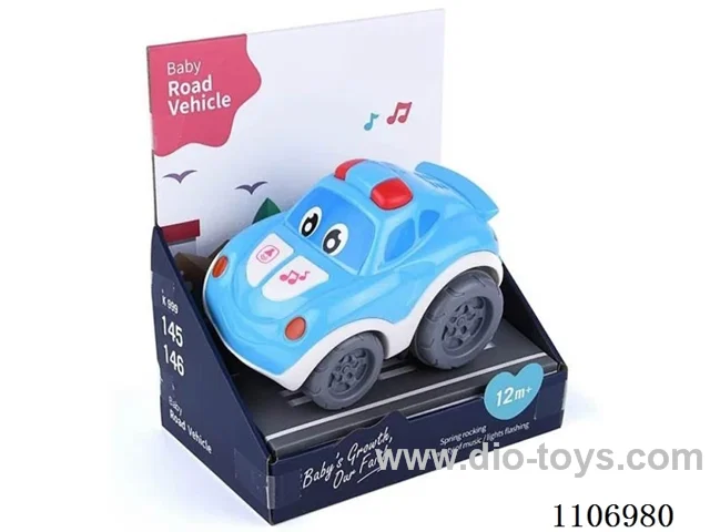 Musical cartoon car