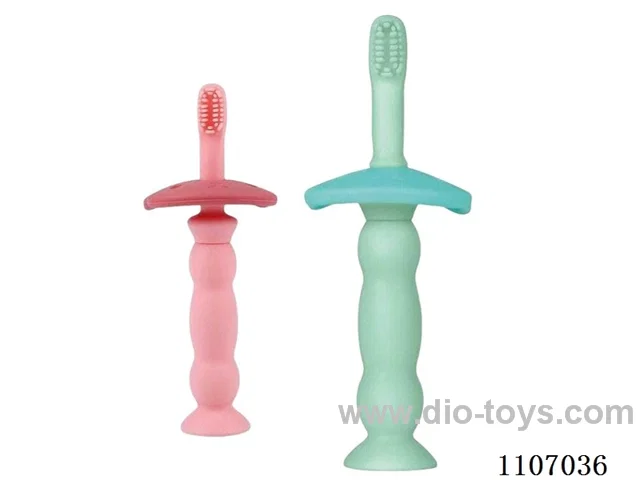 Toothbrush teether