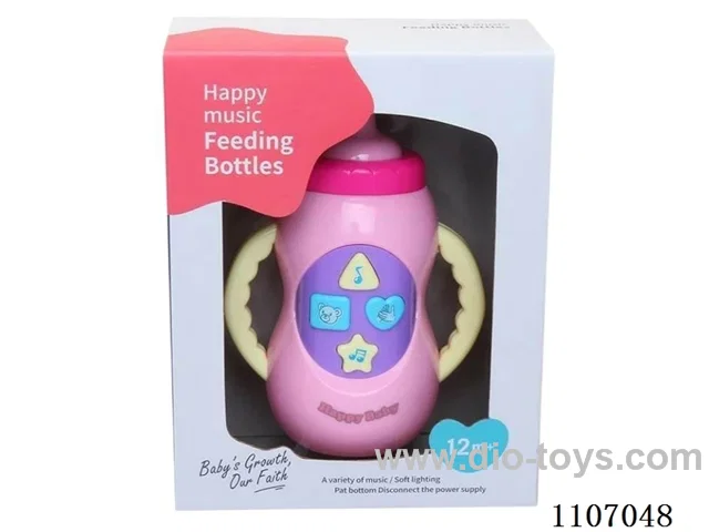 Cartoon musical baby bottle