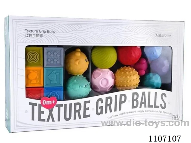 Multi-textured hand grip