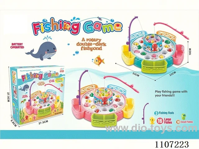 Double music electric fishing park