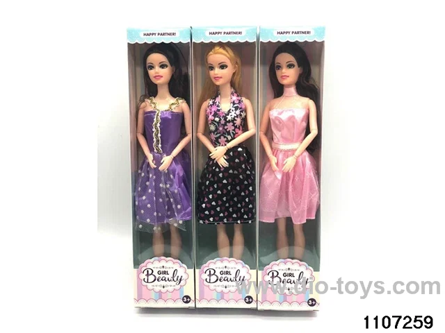11 inch 9 joint Barbie in window box