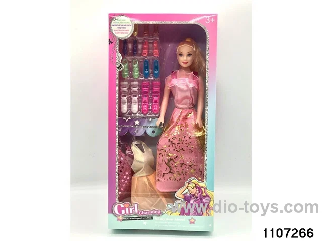 11 inch Barbie doll in window box