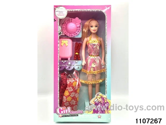 11 inch Barbie doll in window box