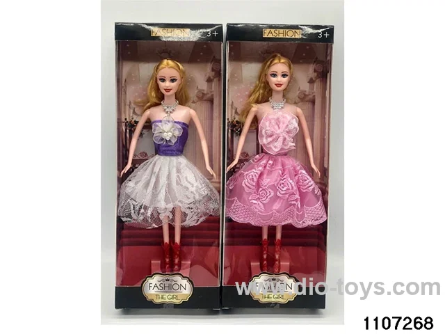 11 inch Barbie doll in window box