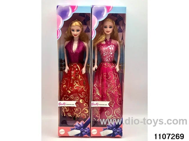 11 inch Barbie doll in window box