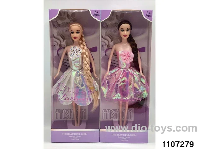 11 inch Barbie doll in window box