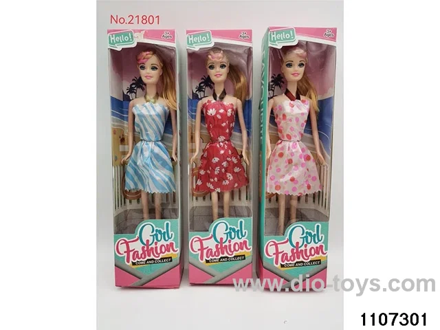 11.5 inch Barbie doll in window box